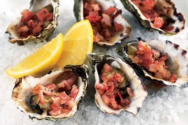 Delicious Oysters Kilpatrick recipe for Easter!