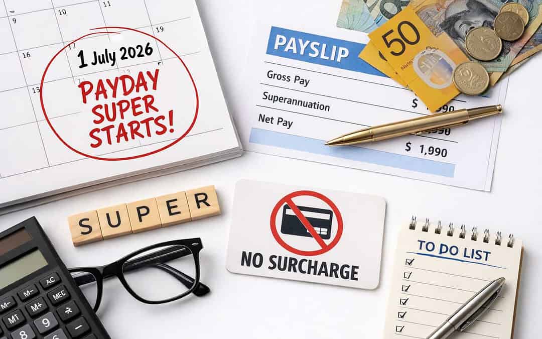 Payday Super 2026: What is coming and the the impacts for Small Business Owners and Employees!