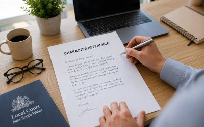 Need a Character Reference? Learn How to Write One That Helps in NSW Court
